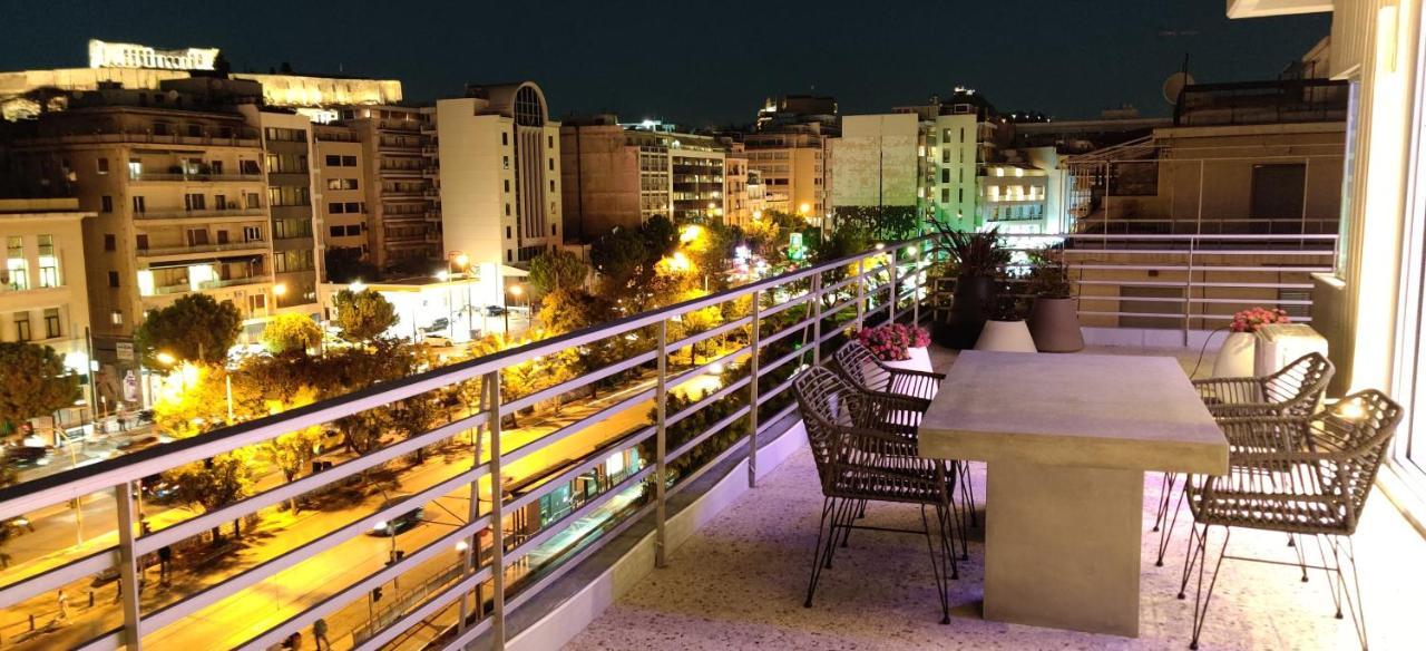 Ferienwohnung Akasha Loft Athen Exterior foto