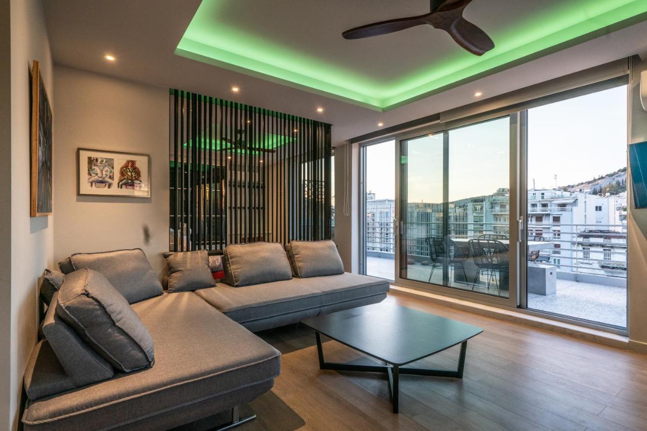 Ferienwohnung Akasha Loft Athen Exterior foto