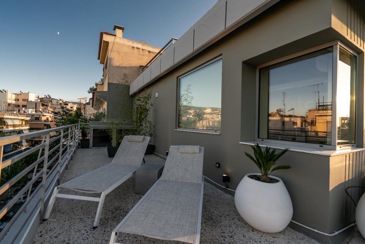 Ferienwohnung Akasha Loft Athen Exterior foto