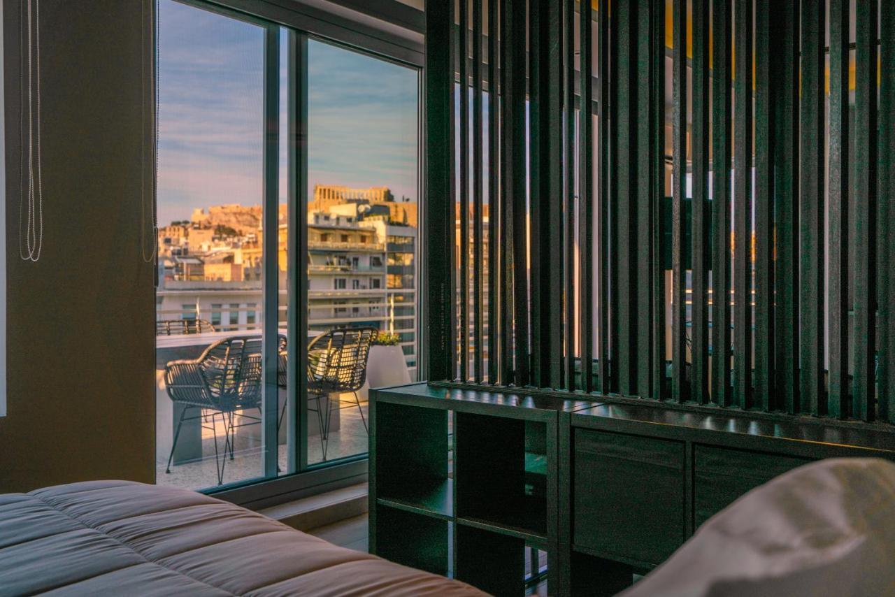 Ferienwohnung Akasha Loft Athen Exterior foto