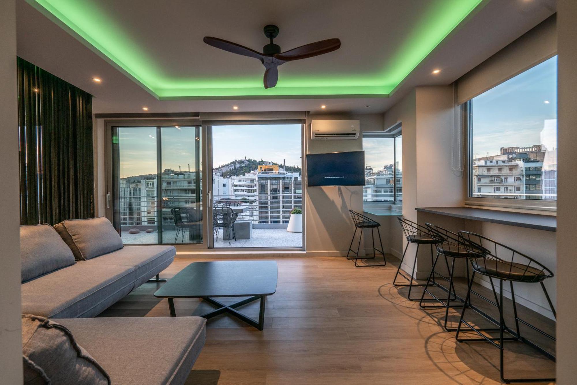 Ferienwohnung Akasha Loft Athen Exterior foto